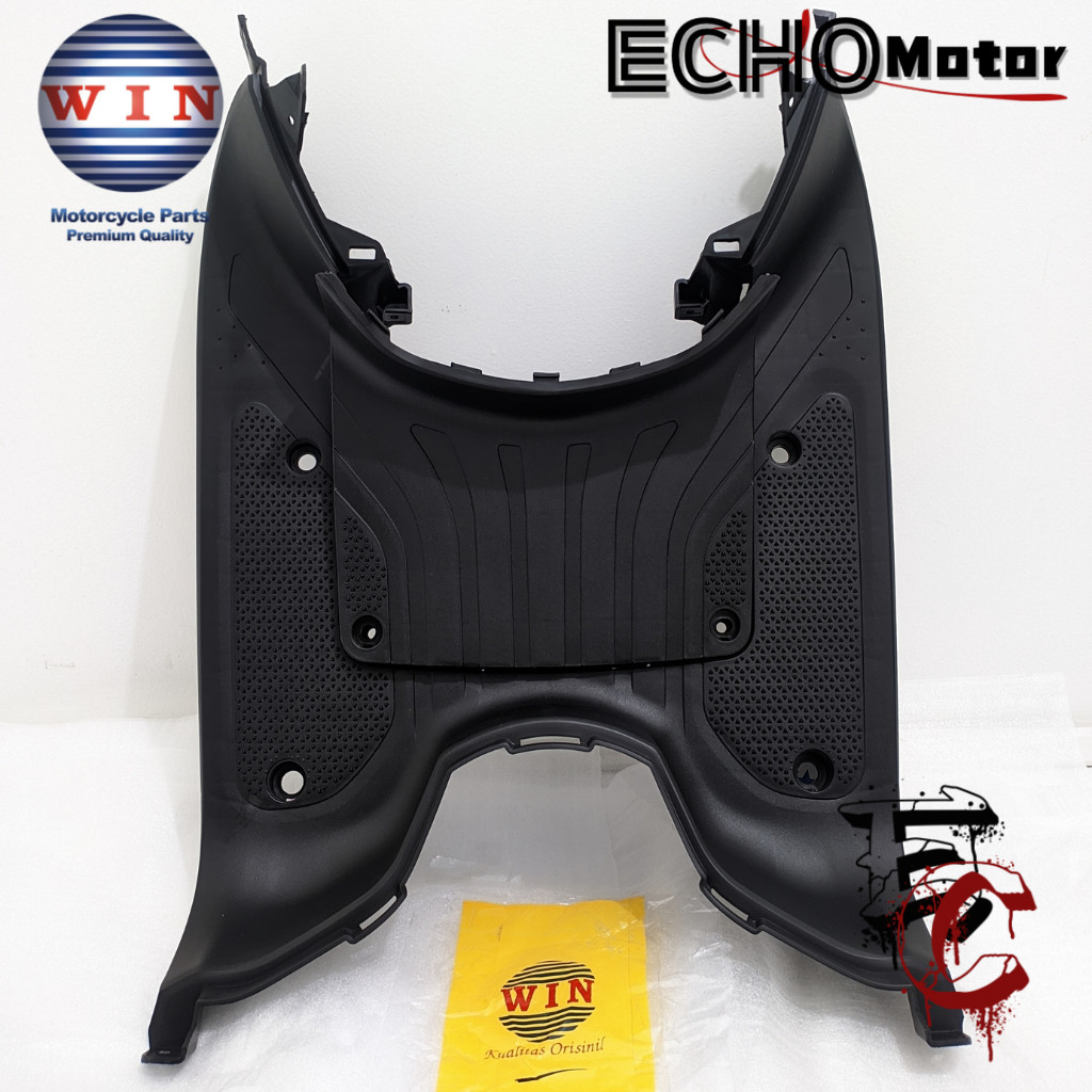 Pijakan Kaki + Tutup Aki Scoopy eSP K2F 2020 2021 2022 2023 | footrest atas WIN | bordes injakan mot