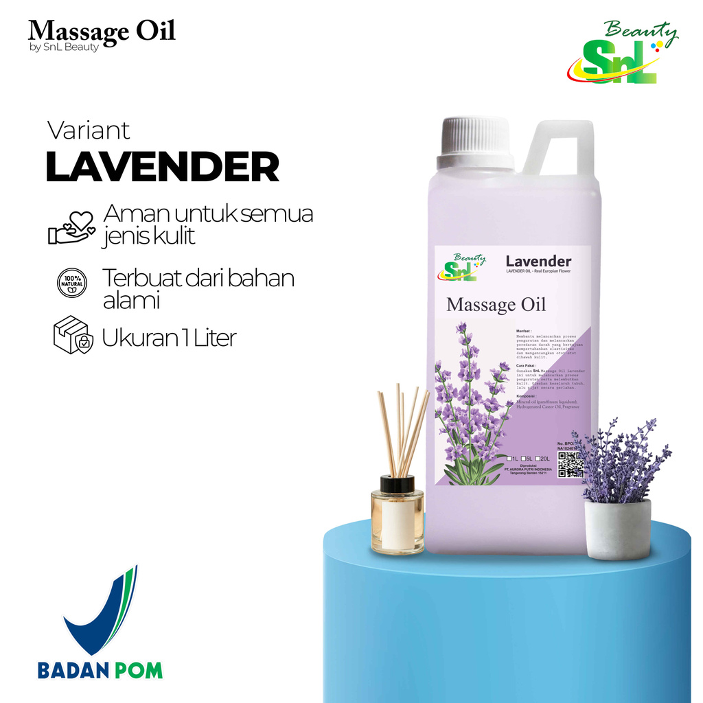 SnL Massage Oil Minyak Pijat 1 liter