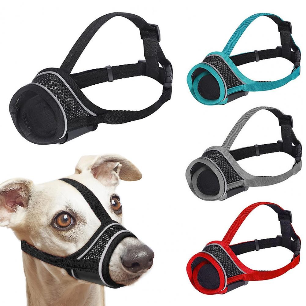 Anti-biting Dog Muzzle Comfortable Dog Muzzle Breathable Adjustable Dog Muzzle Comfortable Anti-chew