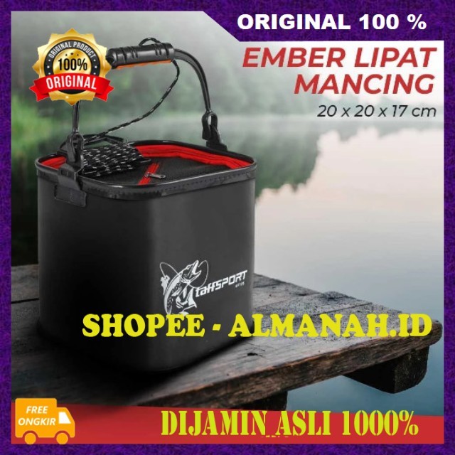 [BISA COD] Tas Pancing Maniak Portable Ember Lipat Mancing Ember Pancing Ember Lipat Portable ASLI