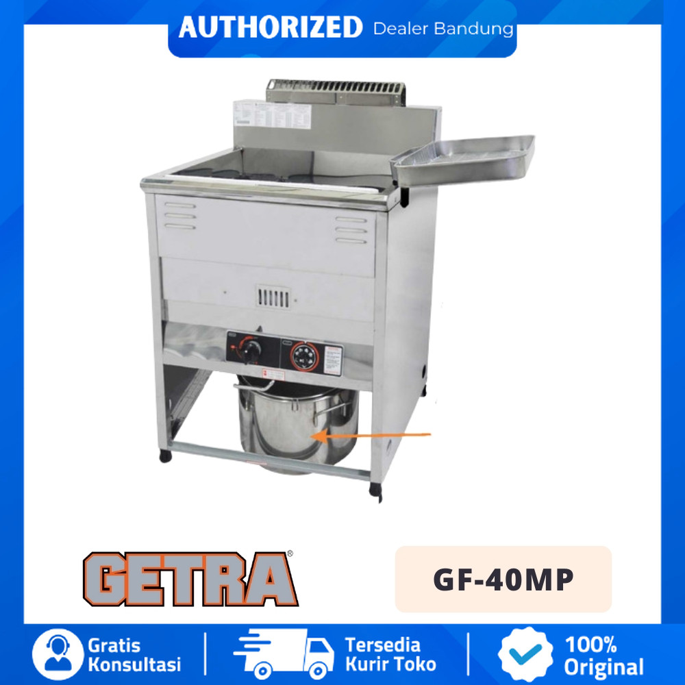 GETRA GF 40MP GF-40MP DEEP FRYER GAS THERMOSTAT STANDING