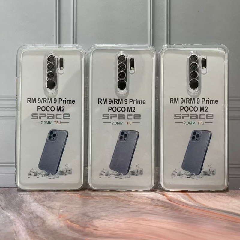 Silikon Case Redmi 9 Redmi 9A Redmi 9C Redmi 9T Clear Bening Transparant SoftCase Space Tpu Casing