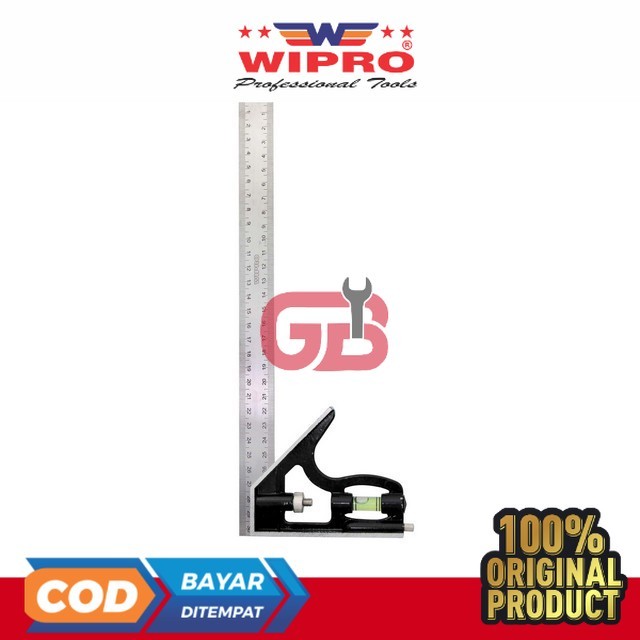 Penggaris Kombinasi  PGK-12 12" Wipro