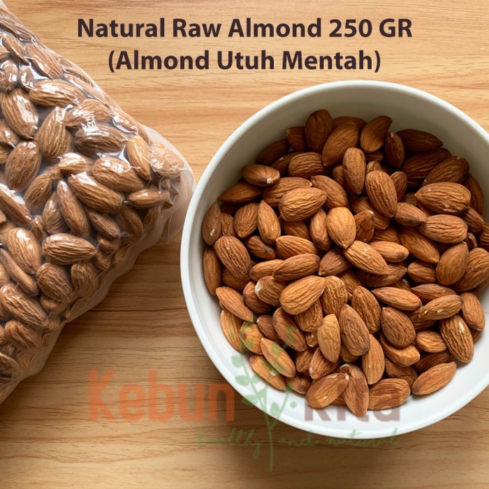 

Best Seller Kacang Almond 250gr (Natural Raw Almond)
