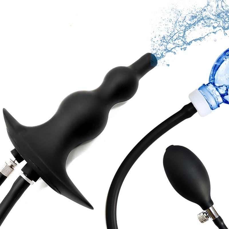 1Set Uni Anal Douche Bidet Syringe Affusion Anal Inflatable Enema Cleaner