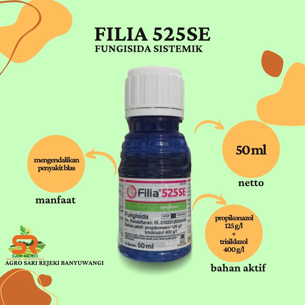 FILIA 525SE 50ML FUNGISIDA SISTEMIK