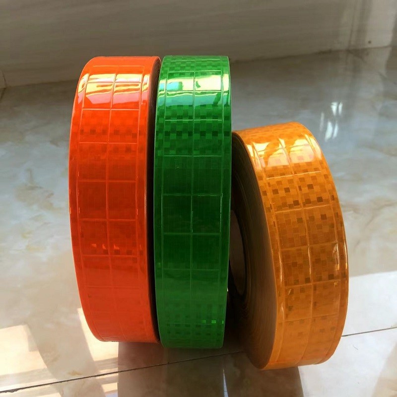 

5cm Green PVC Reflective Sheeting Tape Film Waterproof Conspicuity Reflector Material For Clothing