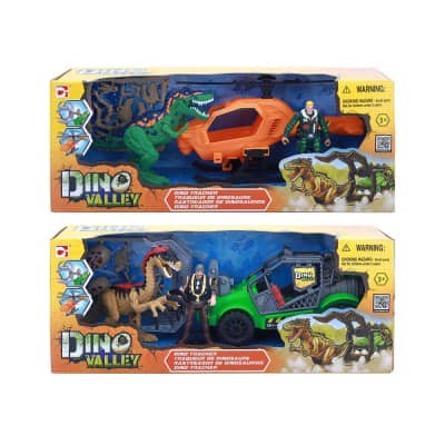 Toys Kingdom Mainan anak Chap Mei Set Dino Valley Dino Tracker Random