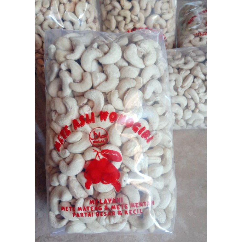 

KACANG METE MENTAH FRESH 1KG/KACANG METE MENTAH ASLI WONOGIRI-KACANG MEDE MENTAH SUPER-MEDE MENTAH MURAH-KACANG MEDE ASLI WONOGIRI MURAH 1KG