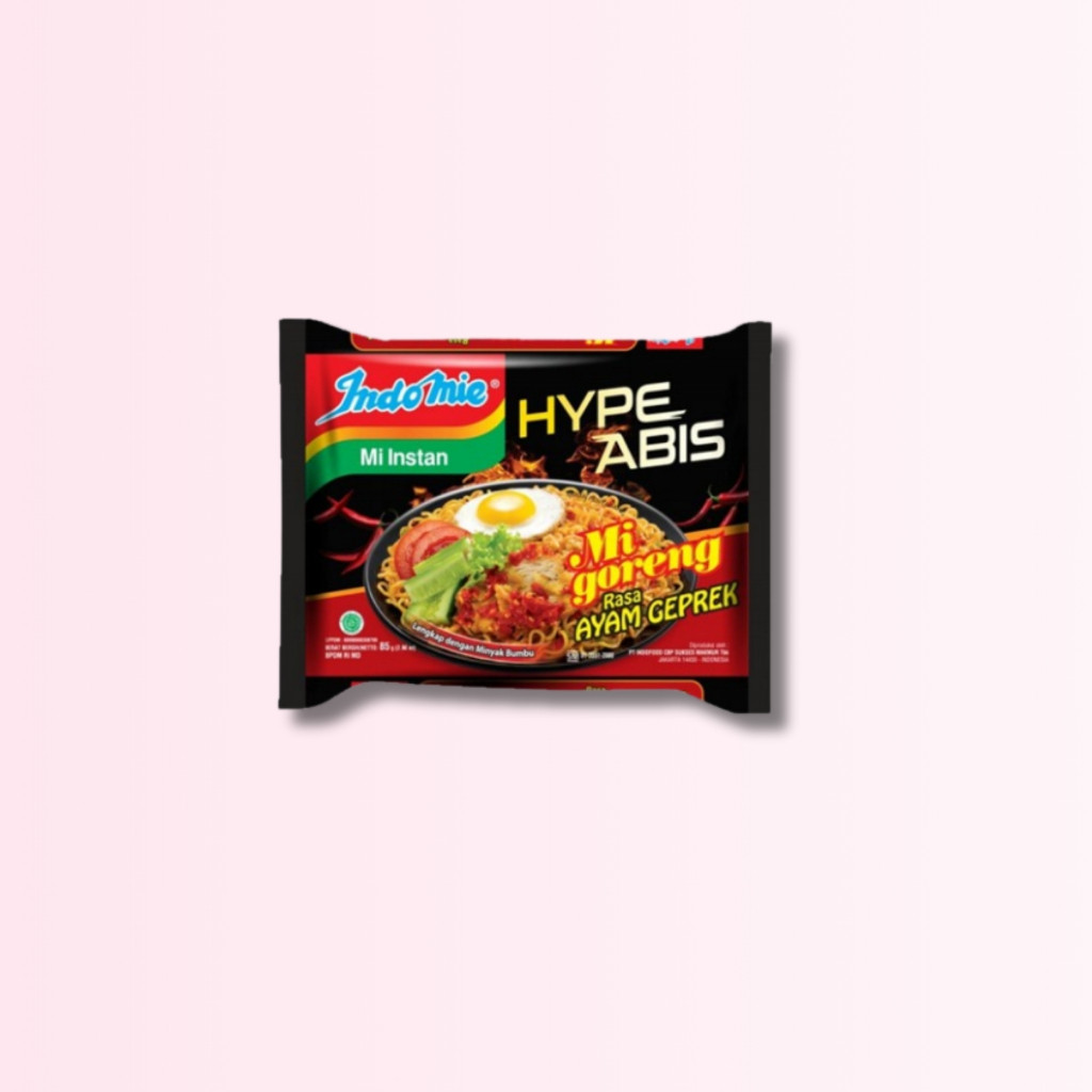 

Indomie HYPE ABIS rasa Ayam Geprek