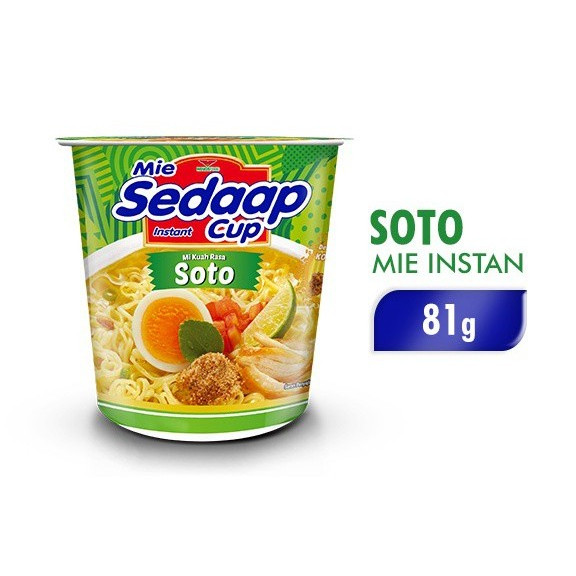 

MIE SEDAAP CUP RASA SOTO