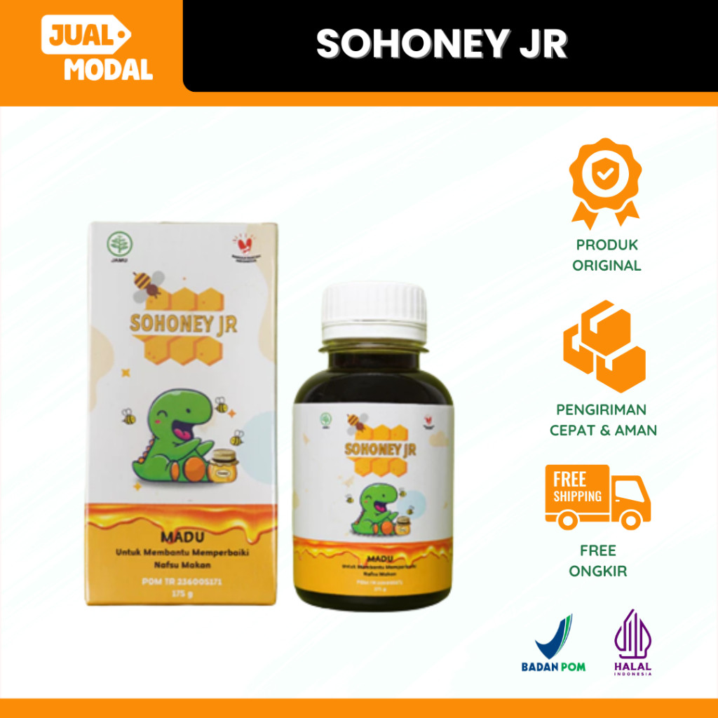 

Madu Sohoney Jr – Madu Multivitamin Penambah Nafsu Makan Anak