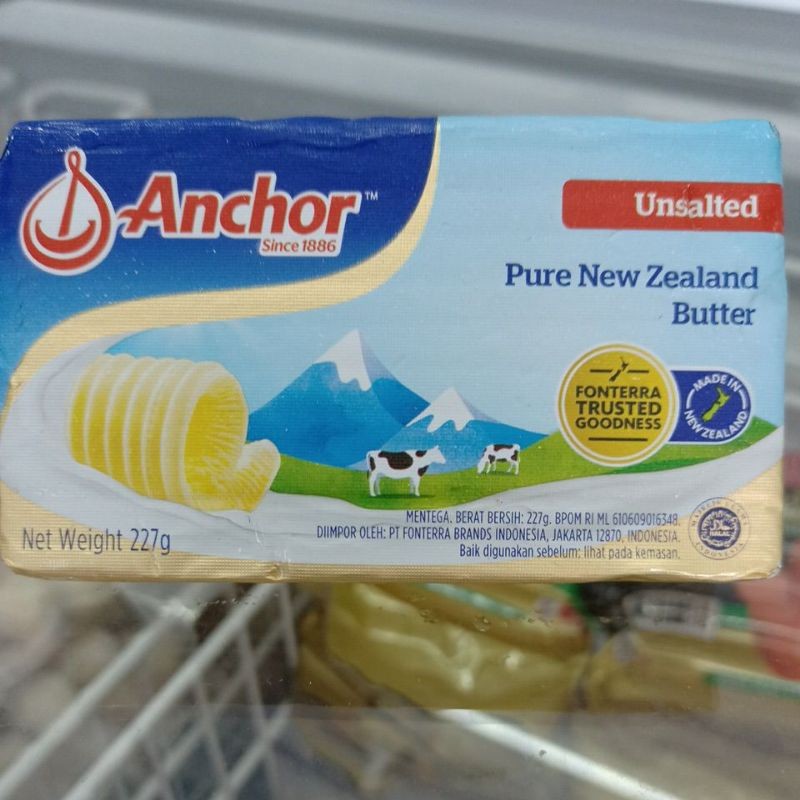 

Anchor Butter Salted dan Unsalted 200g