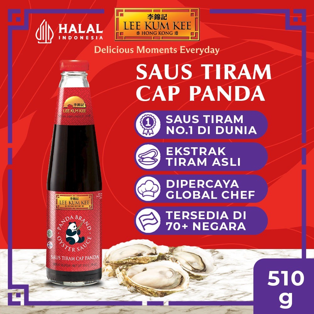 

LEE KUM KEE Oyster Sauce Saus Tiram Panda 510 gr