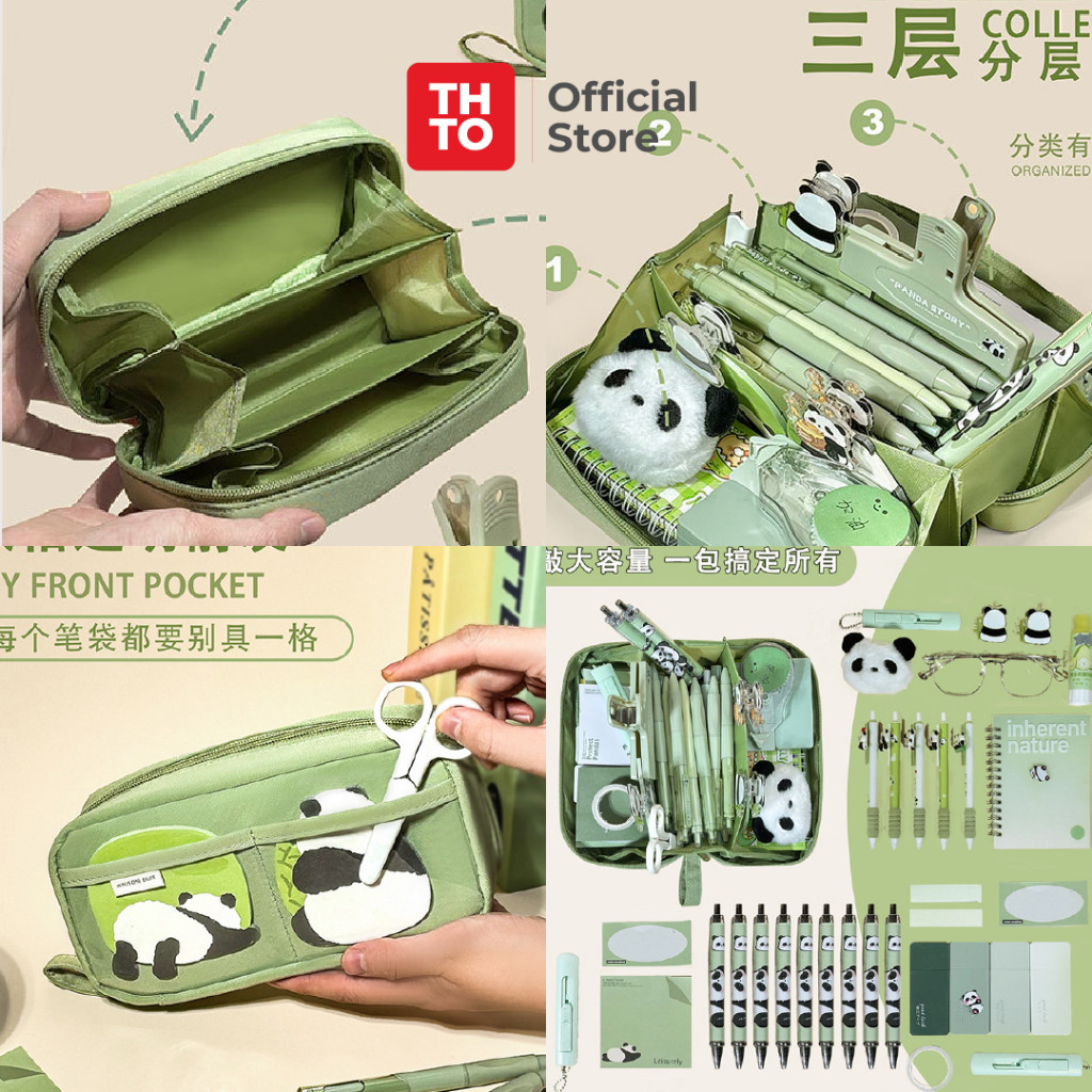 

JAMIN MURAH !!!THTO Tas Tempat Pensil Case Pouch Anak Sekolah Transparan Kapasitas Besar Stationery Kantor A079(BISA LANGSUNG ORDER)