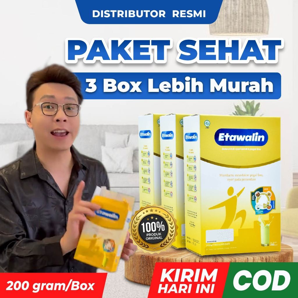 

Etawalin Susu Etawa Herbal Nyeri Sendi 3 Box