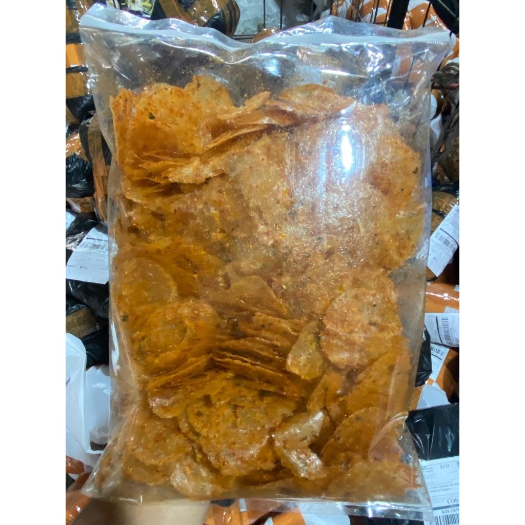 

Classica2106 Paket Mix ( Keripik Kaca 5Oogr & Sosis Goreng Pedas Jeruk 500Gr )