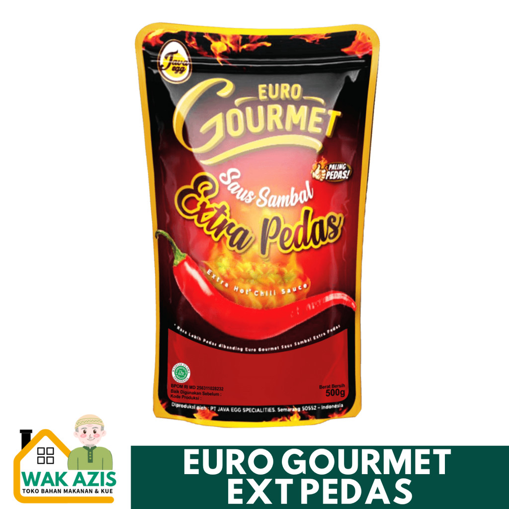

saus euro gourmet extra pedas 1kg