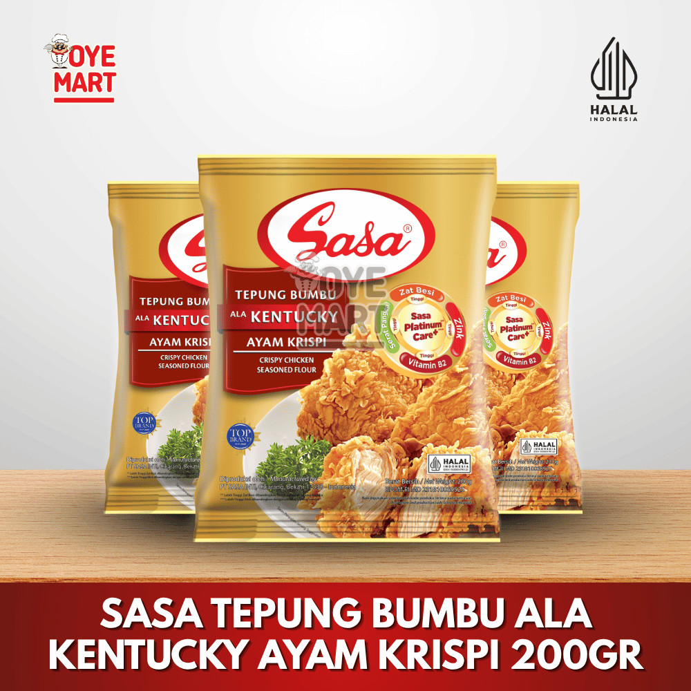 

SASA TEPUNG BUMBU ALA KENTUCKY AYAM KRISPI 200GR