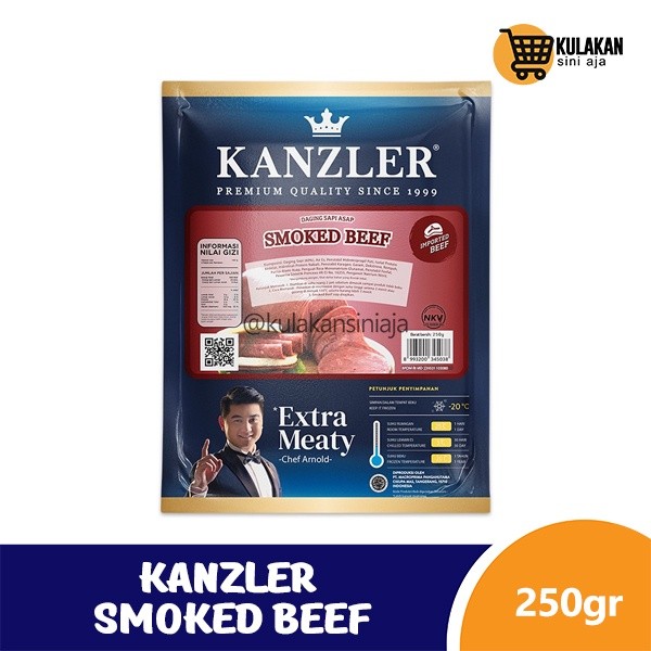 

Kanzler Smoked Beef 250 Gram- ARDABA FROZEN