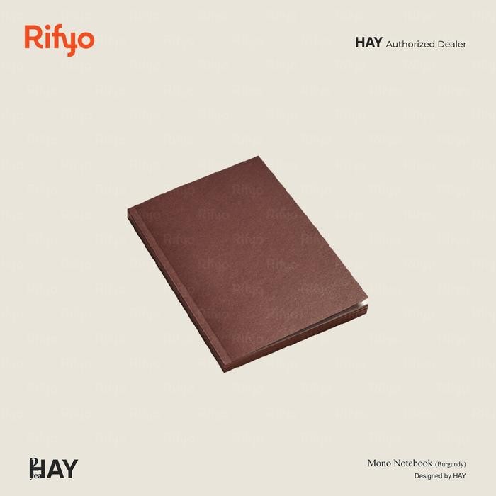 

HAY Mono Notebook, Burgundy