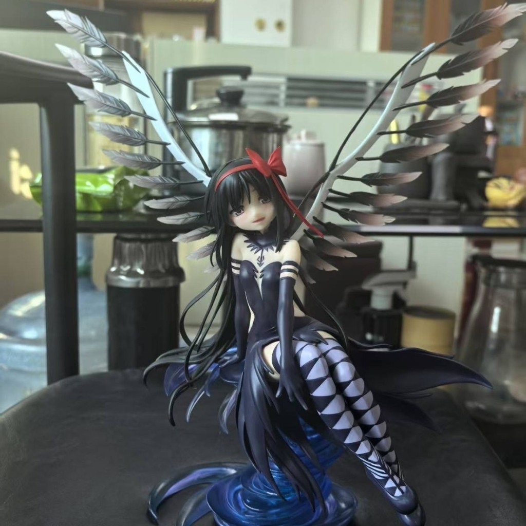 Puella Magi Madoka Magica Figure Akemi Homura Anime Figures Girls Statue Collection Model Desk Decor