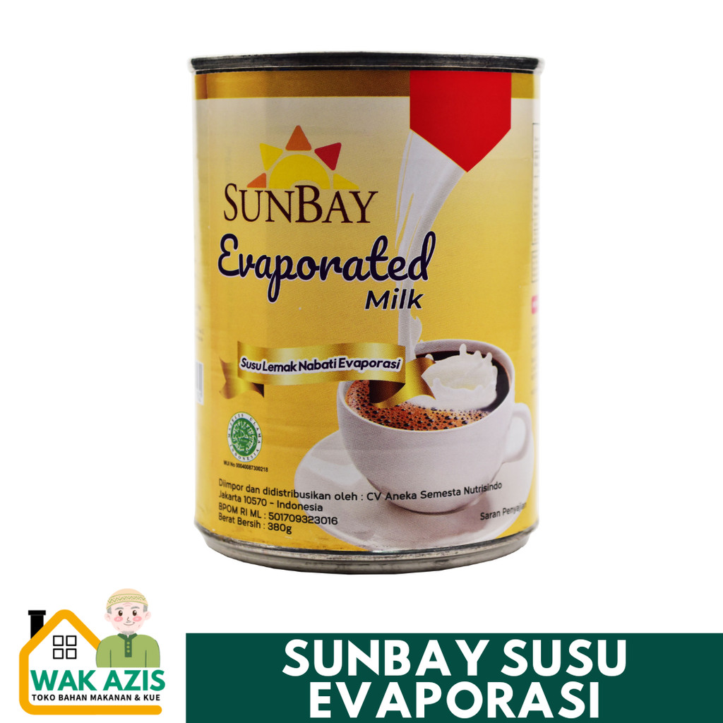 

SUNBAY EVAPORATED MILK 380 GR
