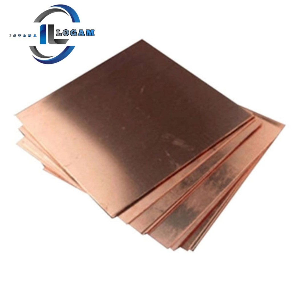 Plat Tembaga 2mm x 120mm x 300mm