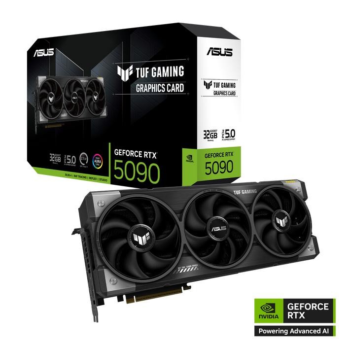 ASUS VGA NVIDIA GEFORCE TUF GAMING RTX 5090 / RTX5090 32GB GDDR7 3Y