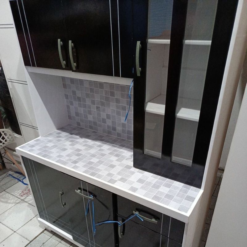 New LEMARI SAYUR 3 Pintu KAYU / RAK PIRING KAYU / LEMARI PIRING KAYU MINIMALIS / Lemari Sayur 3 Pint