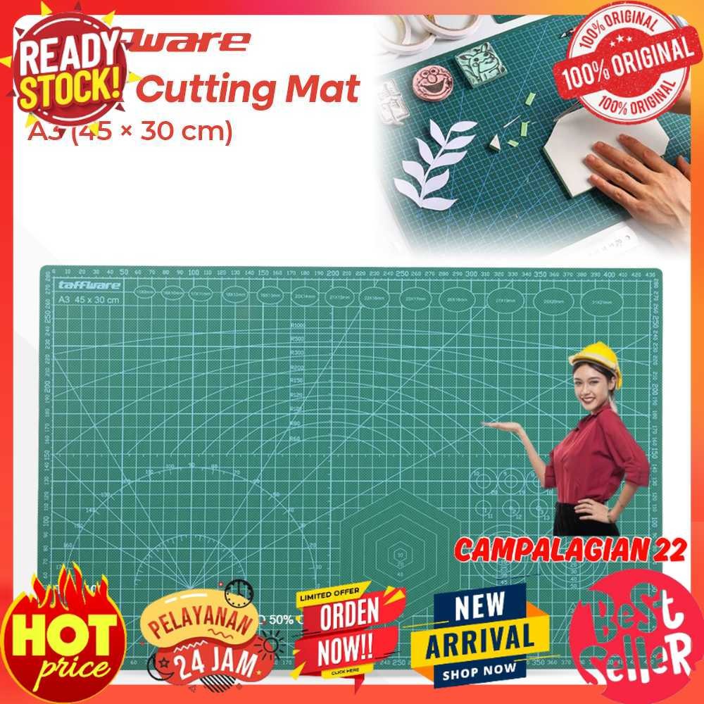 

Taffware Alas Potong Work Cutting Mat Pad A3 45x30cm