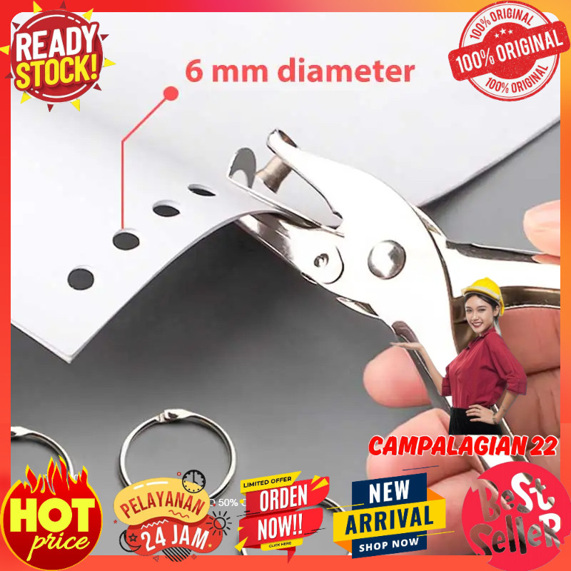 

Feiyide Tang Pembolong Kertas Punch Plier One Hole 6mm - 1106