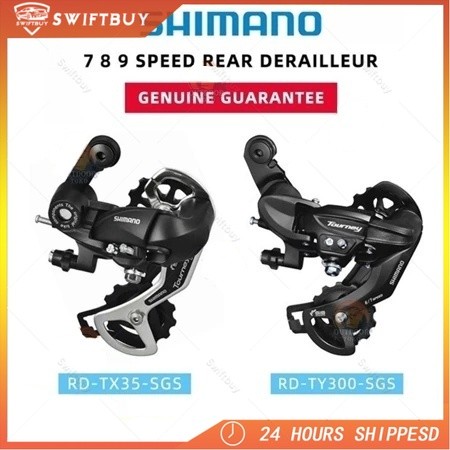 COD RD Shimano Tourney 6 7 8 Speed TX35 Rear TY300 Model 18 21 24 spd derailleur Sepeda gunung xc Li