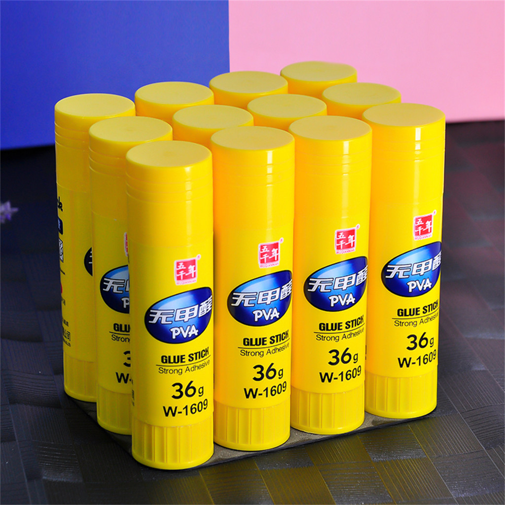 

1/2/5pcs solid adhesive stick high viscosity school office stationery art photos adhesive stick return to school season