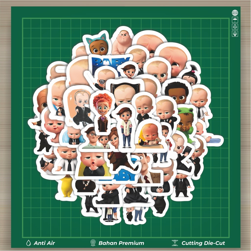 

HOT 50 PCS STIKER Stiker Kartun The Baby Boss Stiker Dekorasi Lucu Kreatif untuk Notebook, Skateboard, HP