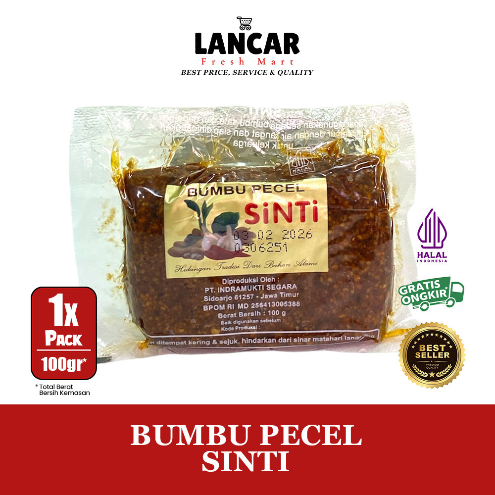 

SAMBEL PECEL BUMBU SINTI 100GR
