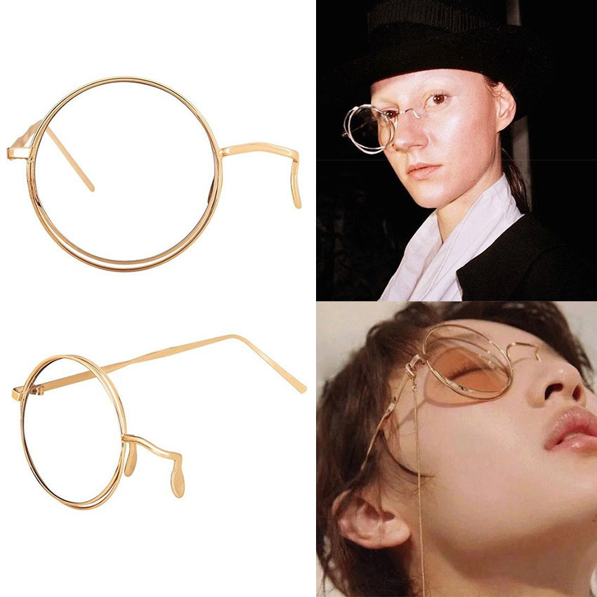Kacamata Monocle Glasses Cosplay Glasses Monocle Kacamata Berlensa Love And Deepspace Cosplay Retro