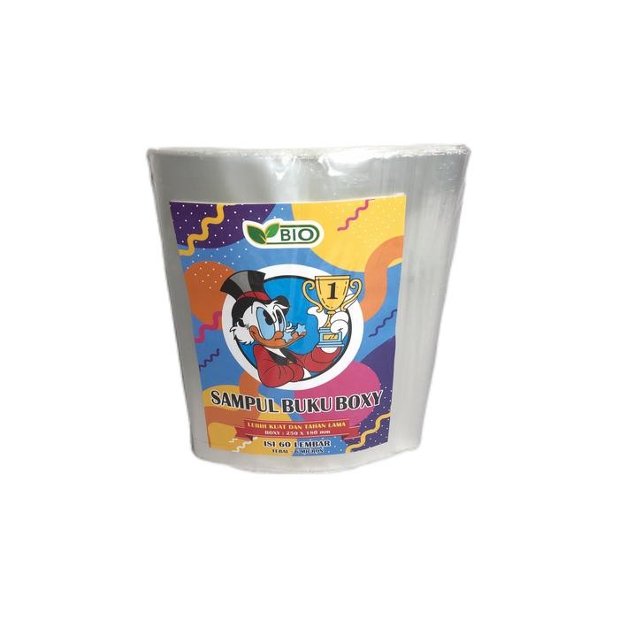 

BIO Sampul Buku Variasi Plastik Mika Uk Boxy Pack Isi 60 Lembar - DD
