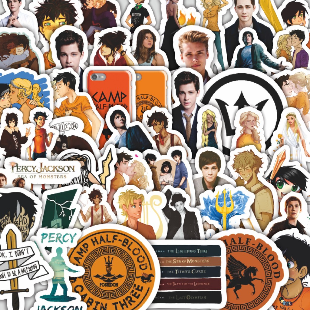 

Stiker Cutting Pack Stiker Percy Jackson Series B Isi 100Pcs Series Aesthetic Lucu Keren Untuk Koper Bahan Vynil
