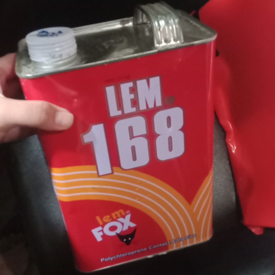 

JAMIN MURAH !!!lem kuning fox 168 2.5 kg (galon) lem HPL(BISA LANGSUNG ORDER)