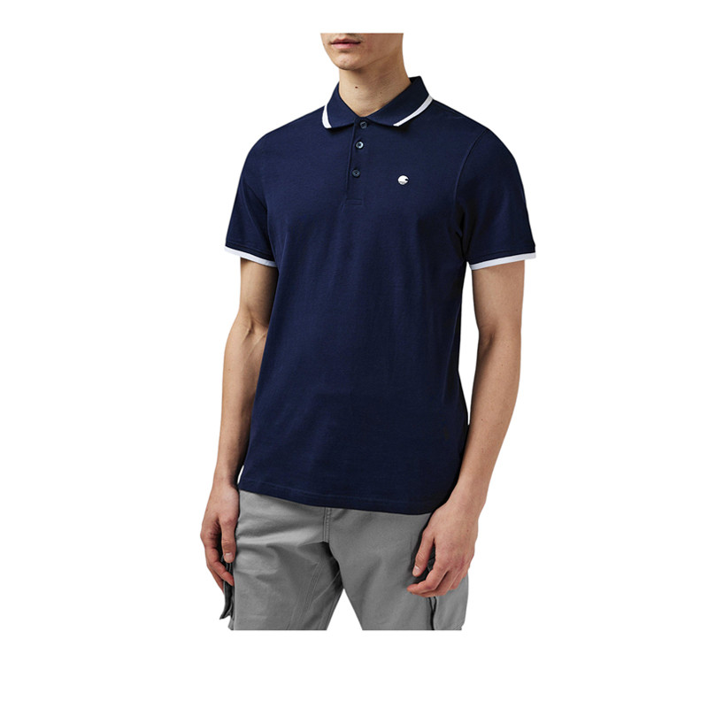 Soulcal Men's Fashion Short Sleeve Polo Shirts - Navy