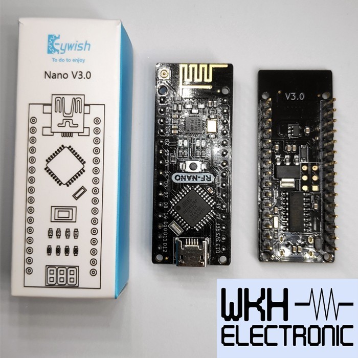 RF Nano NRF24L01 Arduino Nano V3 Integrated Wireless NRF24L01
