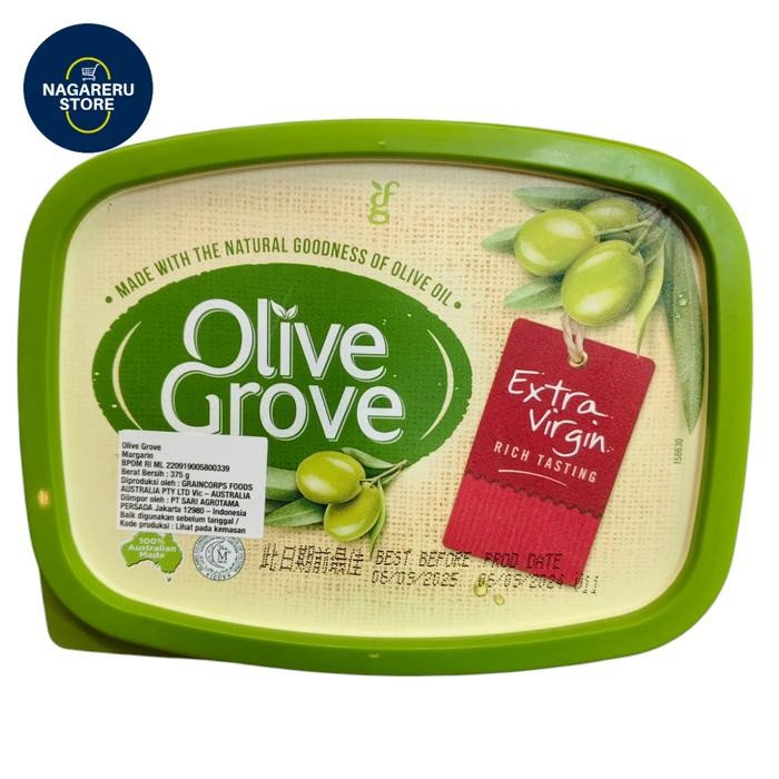 

Olive grove extra virgin rich tasting (margarin) 375 gram