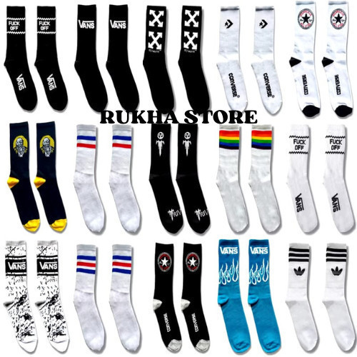 (KKOS3) KAOS KAKI OLD SCHOOL SKATEBOARD OLDSCHOOL BARANG SORTIR(BS)