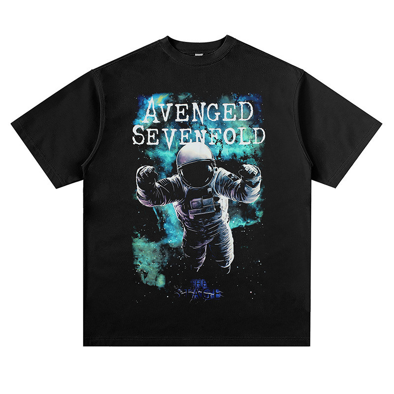 AVENGED SEVENFOLD Cotton Original T-shirt Baju Cowok Kaos Oversize Atasan Pria Terbaru Kekinian Tren