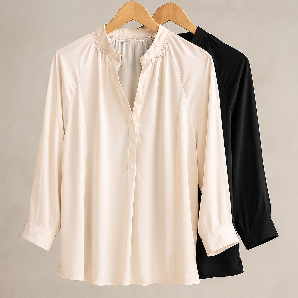 WARNAMU#1216 GRB ZISHEN BLOUSE WOMEN