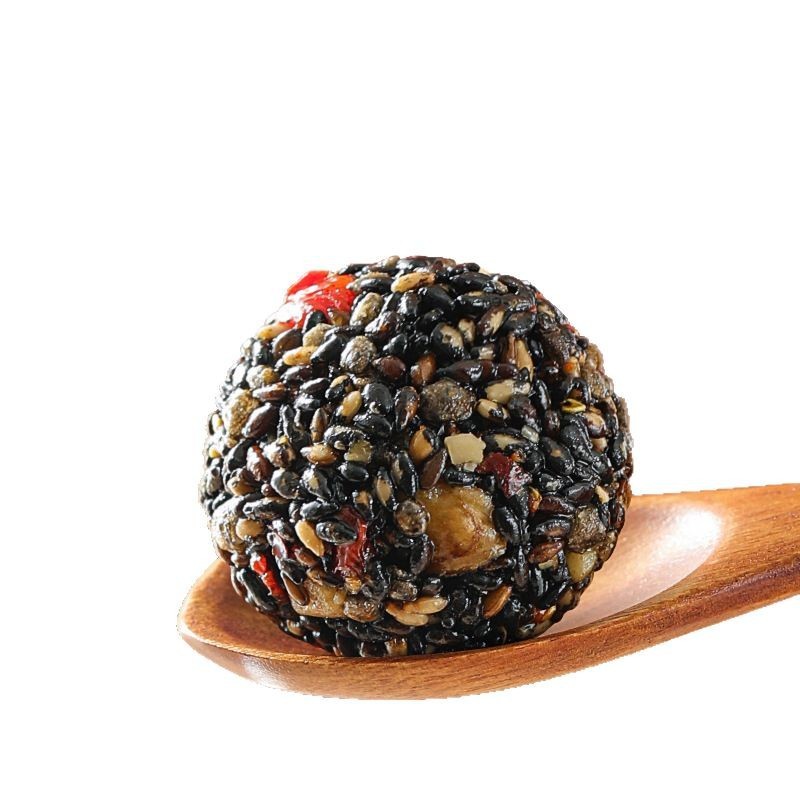 

Pil wijen hitam, camilan bergizi, dikemas secara individual, kurma merah, mulberry, dan resep bebas gula