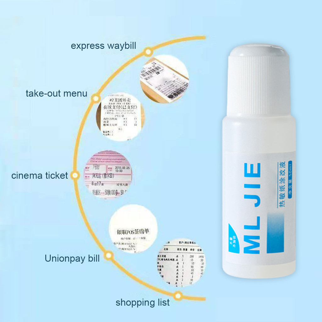 

Set Mini 20-50ML Cairan Koreksi & Box Opener - Alat Penghapus Resi Cepat Kering & Anti Bocor Praktis