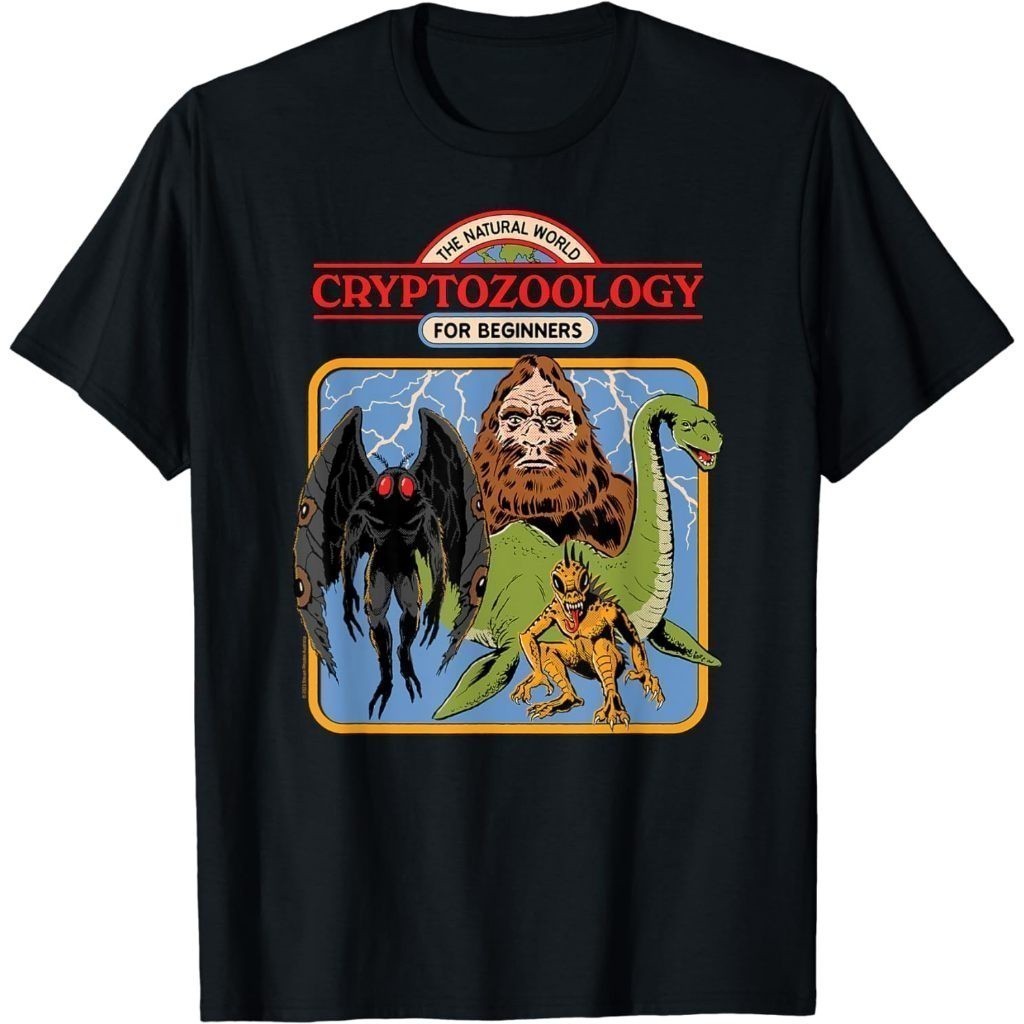 Baju Kaos Dewasa Steven Rhodes Cryptozoology For Beginners