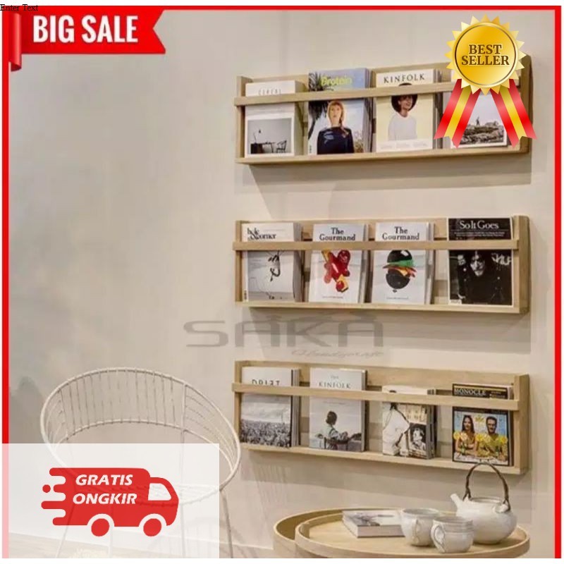 rak buku / rak dinding /rak buku minimalis